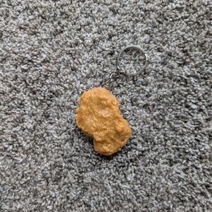 Chicken Nugget Keychain NWOT